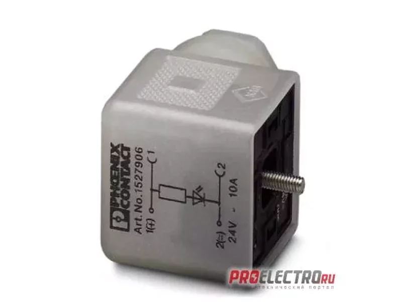 Штекерный модуль - SACC-V-3CON-PG9/A-1L 24V - 1527906, Phoenix Contact