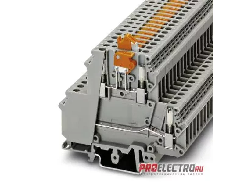 Клеммы с ножевыми размыкателями - UKK 5-MTK-P/P - 2800004, Phoenix Contact