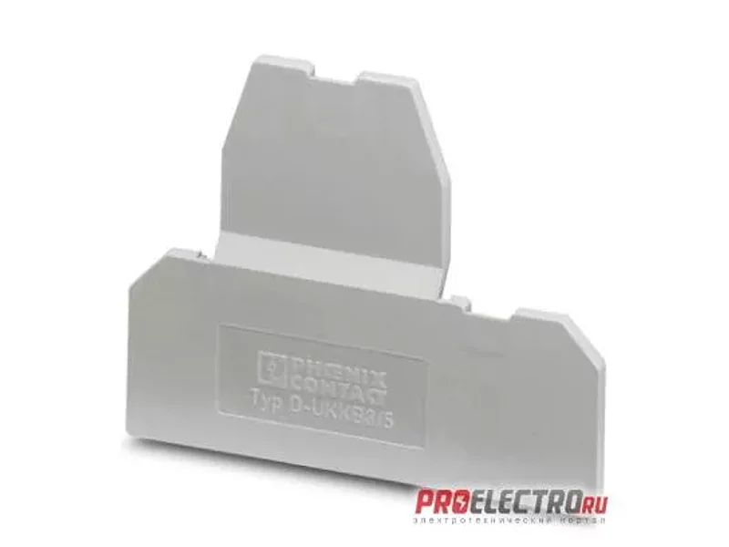 Концевая крышка - D-UKKB 3/5 - 2771023, Phoenix Contact