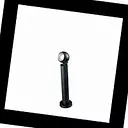 Zenith Zenith PT1 Medium Nero Ideal Lux, Уличный столб