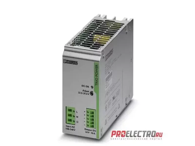 TRIO-PS/ 1AC/24DC/10 Импульсный блок питания - 2866323, Phoenix Contact