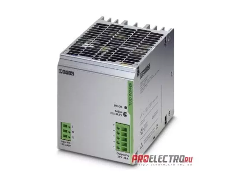 TRIO-PS/ 1AC/24DC/20 Импульсный блок питания - 2866381, Phoenix Contact