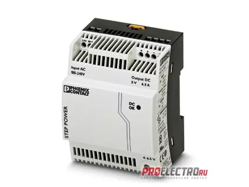 STEP-PS/ 1AC/ 5DC/6.5 Импульсный блок питания - 2868541, Phoenix Contact