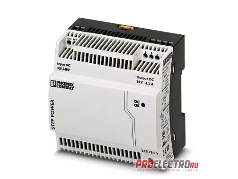 STEP-PS/ 1AC/24DC/4.2 Импульсный блок питания - 2868664, Phoenix Contact