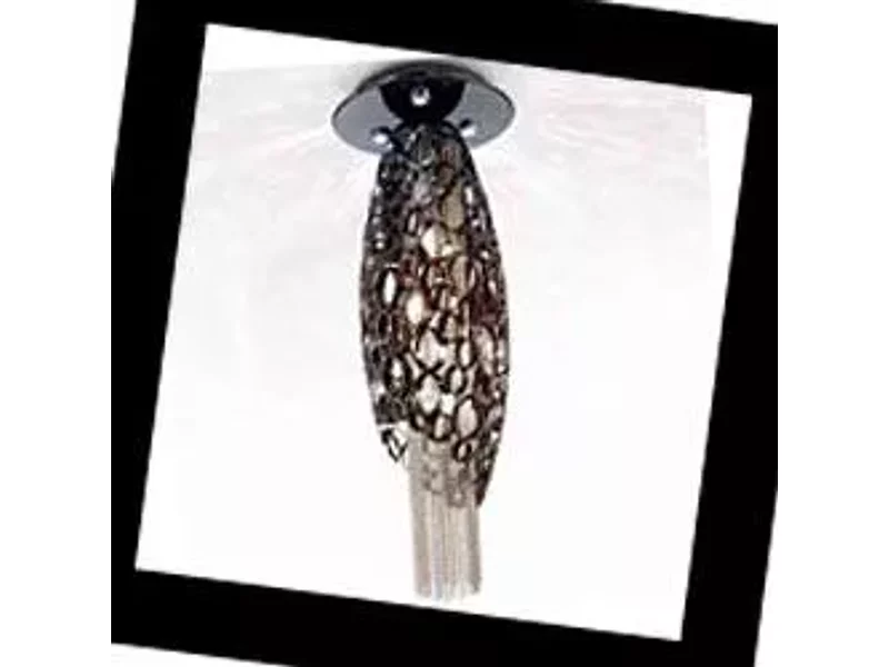 IDL Chrysalis 448/5+3PF Black aubergine, Потолочный светильник