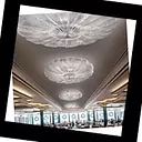 Glass&Glass Overlap 1310/150-P CC, Потолочный светильник