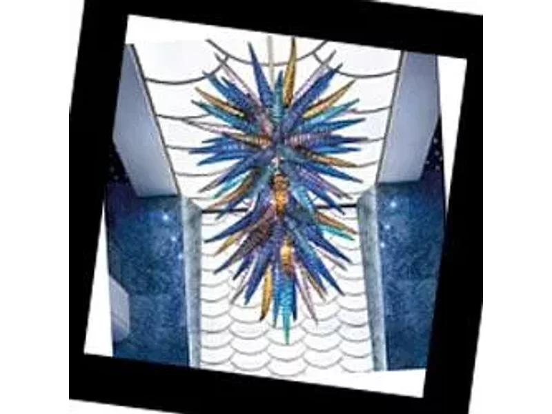 T.N.T. 3 colours Glass&Glass Ghirigori, Потолочный светильник