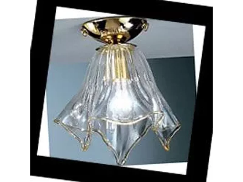 93/PL22 ORO 24 KT 93 Vetri lamp, Потолочная люстра