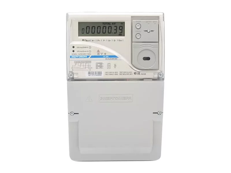 Счетчик электроэнергии трехфазный многофункциональный CE308-S34 IEC
