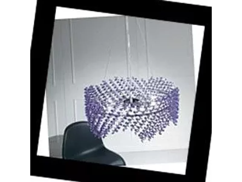Shine Renzo Del Ventisette L 14218/8 SW COL Violet, Подвесной светильник