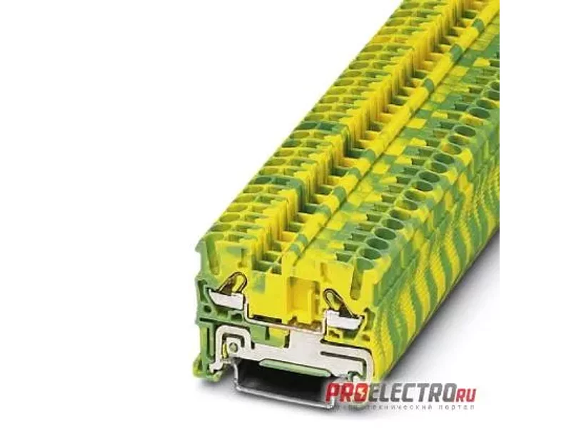 Заземляющие клеммы непосредственного подк.- DT 2,5-PE - 3034044, Phoenix Contact