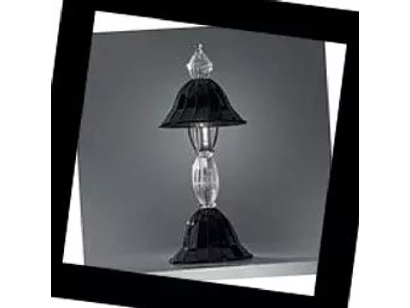 Voltolina(Classic Light) Laguna Lumetto Laguna 1L nero-cristallo, Настольная лампа Voltolina(Cla