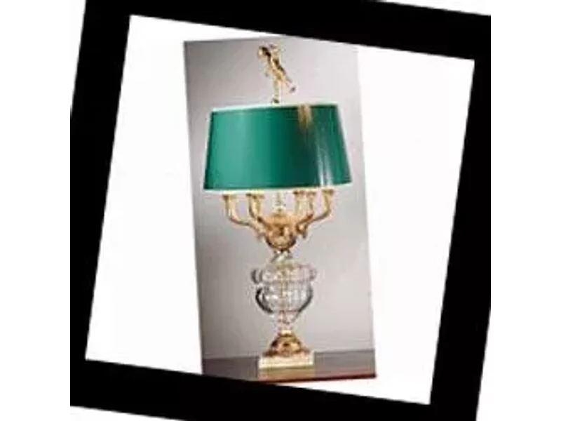 C 05/6 Green Shade Nervilamp 05, Настольная лампа