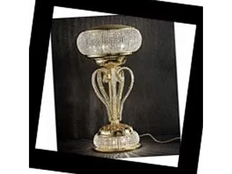 Cristalry Cristalry Gold/TL3+3 Asfour crystal Masiero Luxury, Настольная лампа