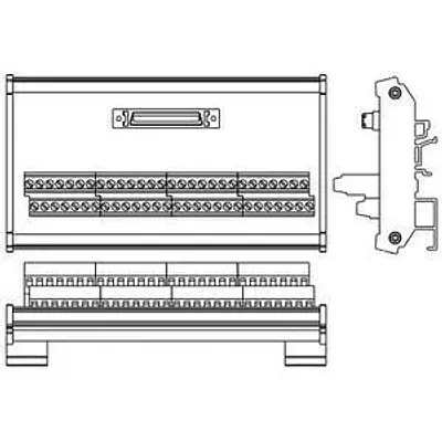 UB-10-IO22C Клеммный модуль для AH04HC/20MC/10EMC/08EMC