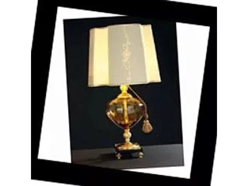 Orfeo LG1 amber Orfeo Euroluce Lampadari, Настольная лампа Euroluce Orfeo LG1 amber