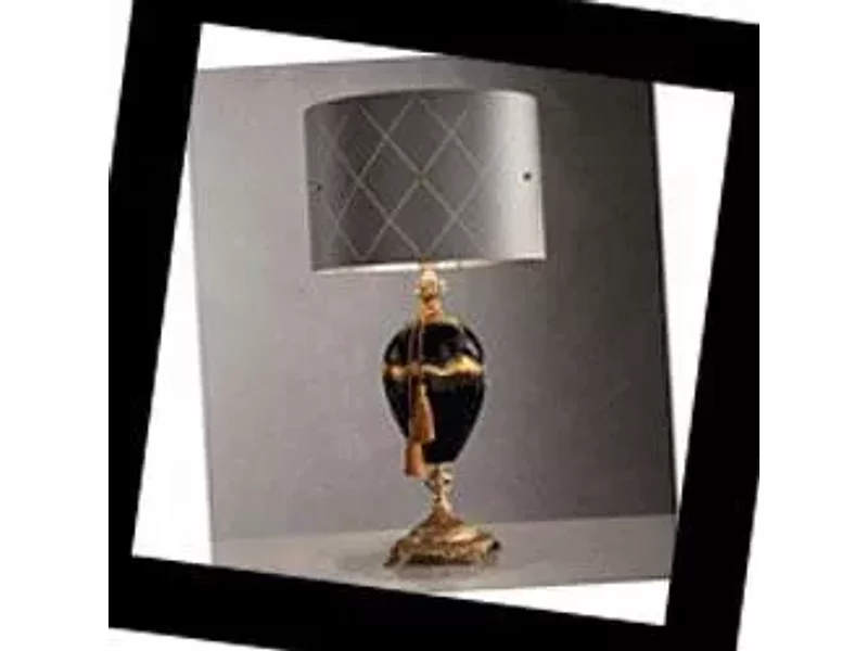 PENELOPE Euroluce Lampadari Penelope blu/amber LG1, Настольная лампа Euroluce Penelope blu/amber