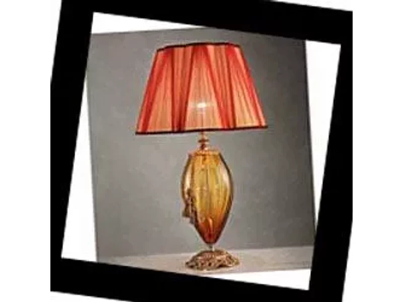 ALYSSA Euroluce Lampadari Alyssa LG1 Amber, Настольная лампа Euroluce Alyssa LG1 Amber