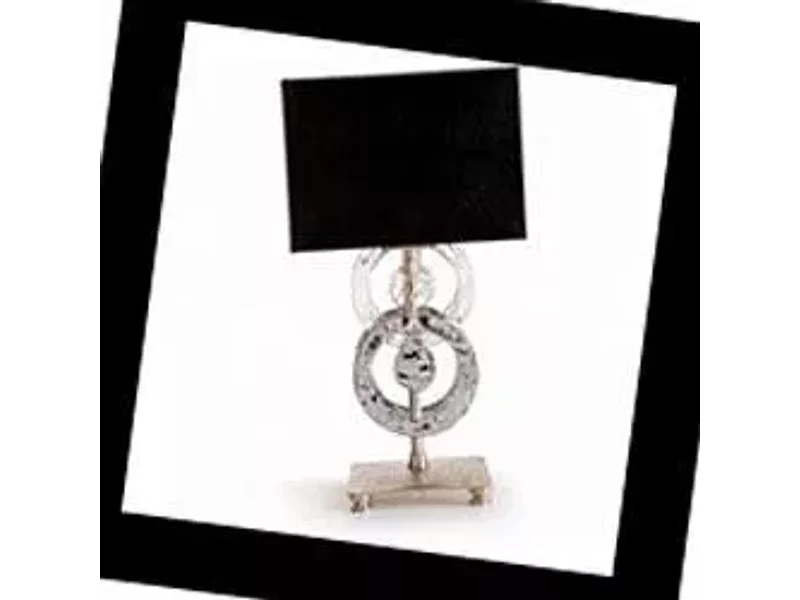 Rings 2475/01BA Argento nero Eurolampart, Настольная лампа