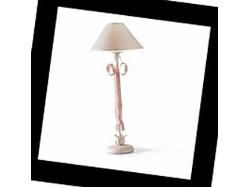 0465/01BA Rosa sfumato Fiocchi Eurolampart, Настольная лампа