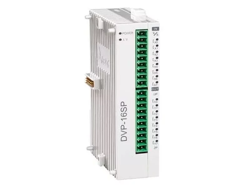 DVP16SP11R Модуль дискретных входов/выходов: 8DI/8DO (Relay), 24V DC Power, SLIM