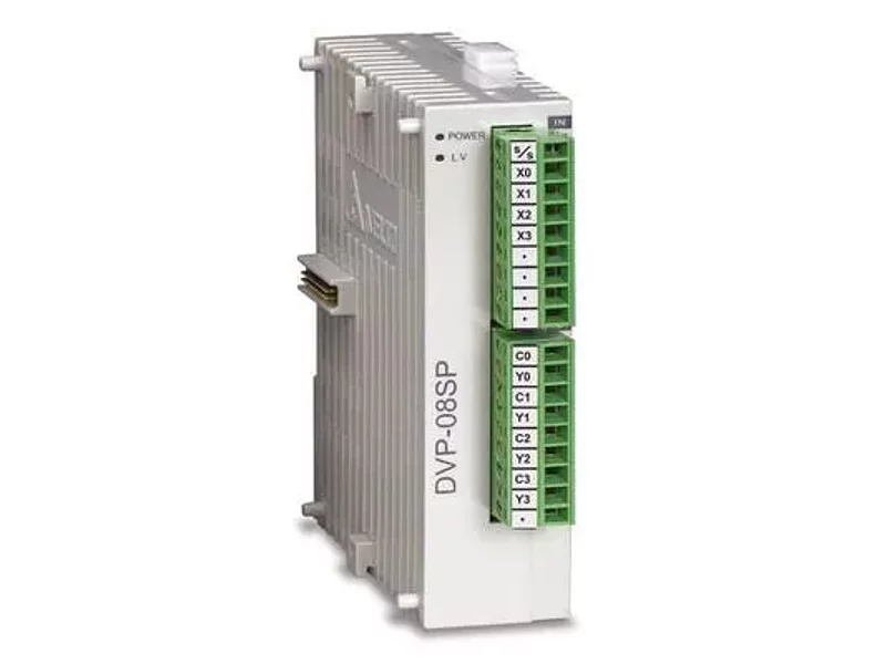 DVP08SP11TS (4 DI, 4 DO PNP) Модуль расширения для ПЛК
