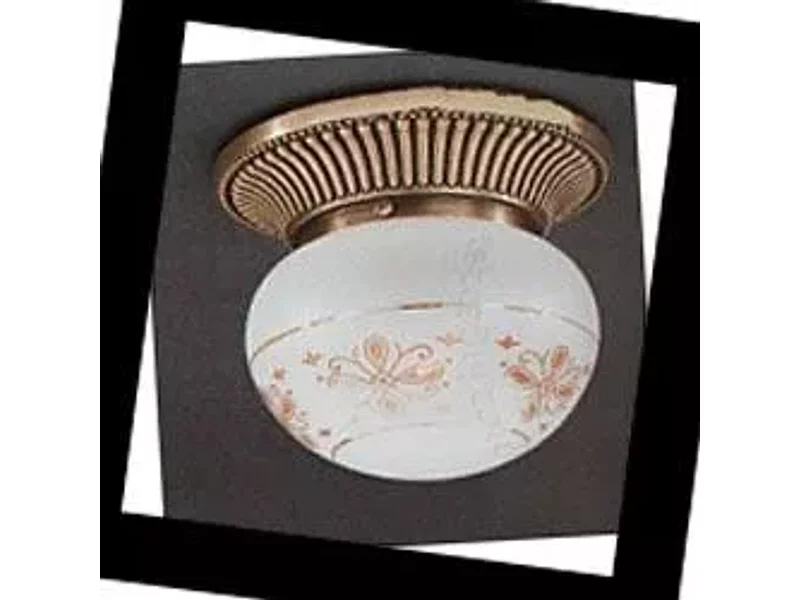 PL 7705/1 Bronzo arte Reccagni Angelo 7700-7701-7702-7703-7704-7705, Накладной светильник