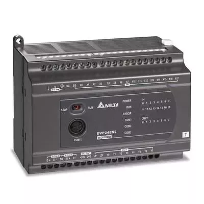 DVP24ES200R Контроллер, 16DI/8DO (relay)