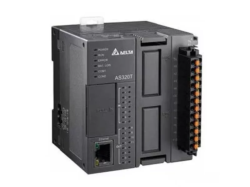 AS320P-B Процессорный модуль AS300, 128K шагов, 8DI/12DO (PNP), Ethernet