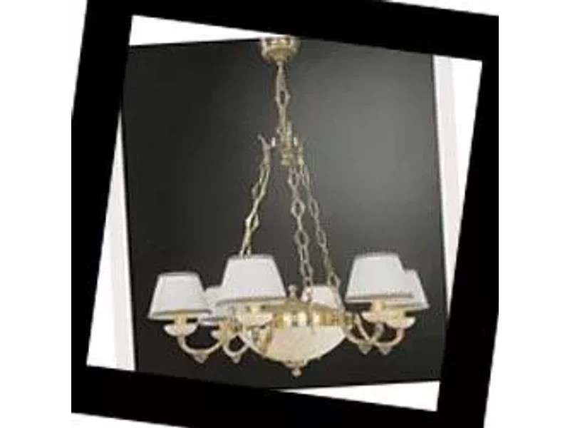 5500 L 5500/6+2 Oro.Ambr+Par Reccagni Angelo, Люстра