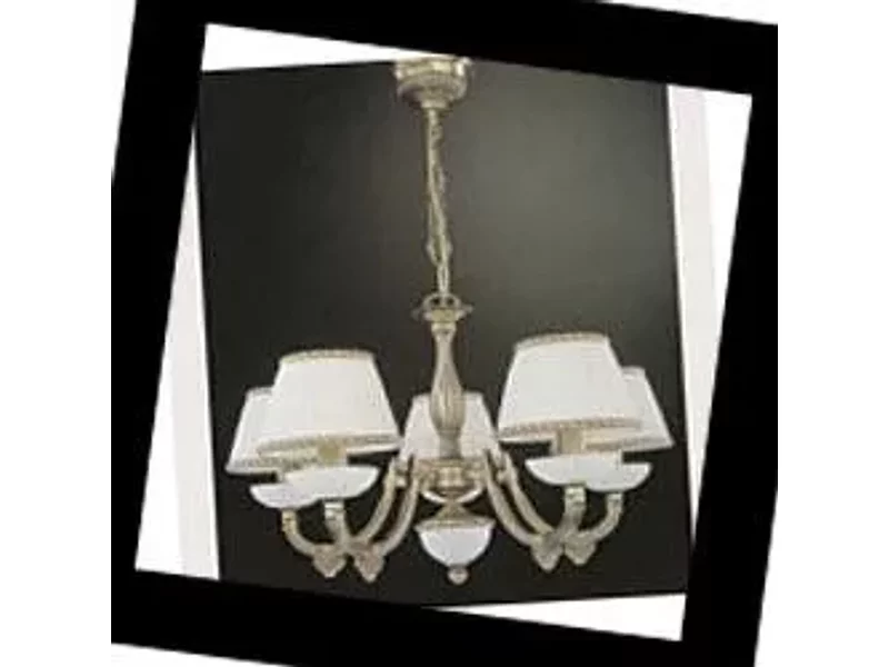 L 5400/5 Br.Arte Bianco Reccagni Angelo 5400, Люстра