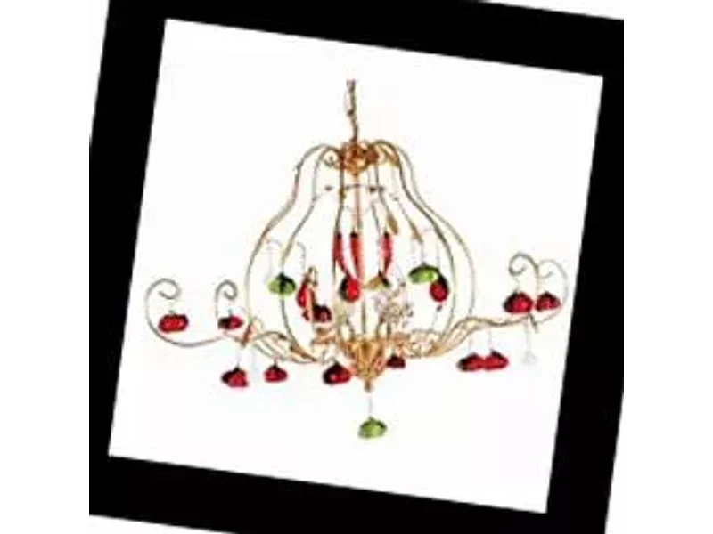 1314 A.4 OF L Murano Fruit Tredici Design, Люстра