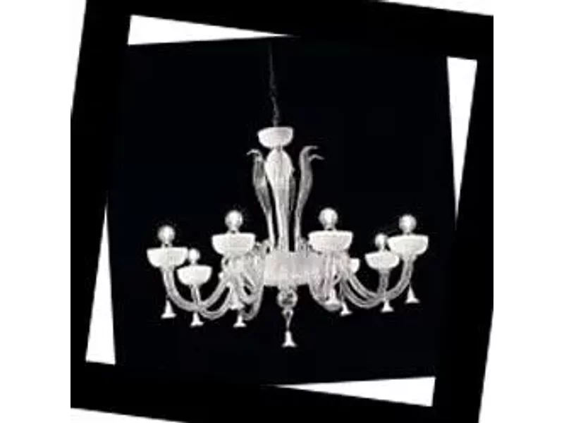 Sylcom Foscari 1520 1521/8 K BLCR.CR, Люстра