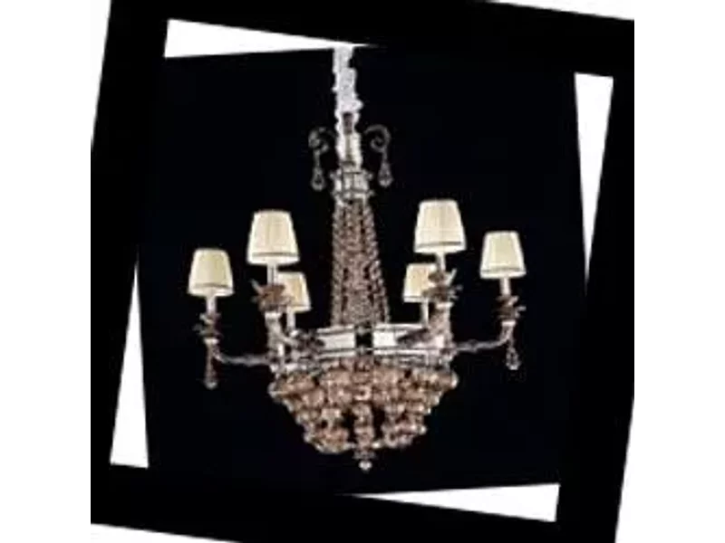 Sylcom Impero 1700 1648/6 ARG FU + TOP 1648 ARG, Люстра