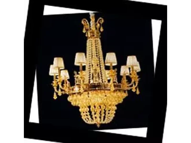 Sylcom 1648/10 BRU ORO+TOP 1648 ORO Impero 1700, Люстра