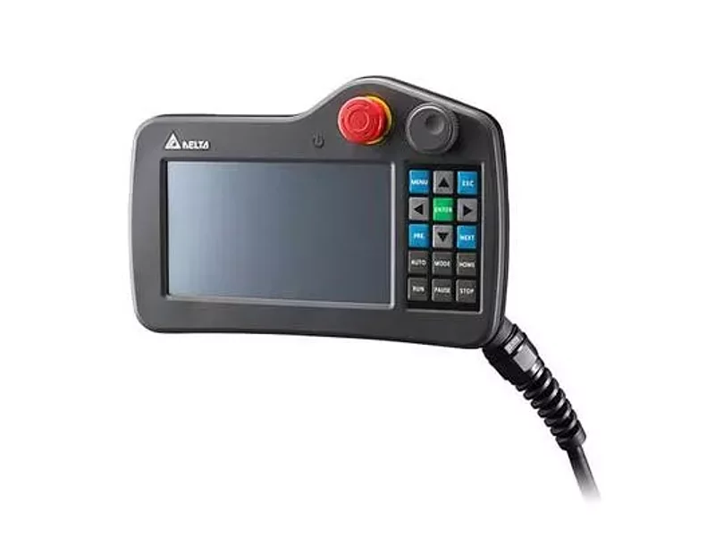 DOP-H07E46A, 7" TFT, слот для SD карты, 15 кнопок, Ethernet, USB, кнопка стоп