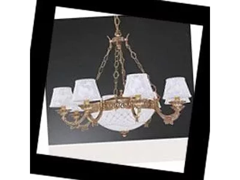 Reccagni Angelo 7532 L 7532/8+3 Oro francese, Люстра