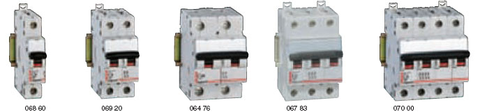 LEGRAND DX™-h 10000 25 кА автоматические выключатели MCBs до 125 A