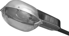 Светильник консольный РКУ 16-400-001 с защитным стеклом.