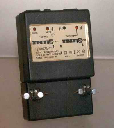Счетчик электрической энергии ЦЭ 6807Д