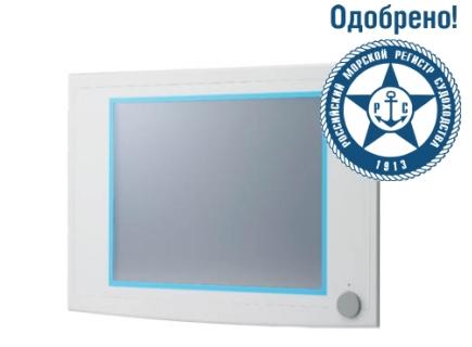 17-дюймовый промышленный панельный ЖК-монитор FPM-5171G с портами DVI и VGA