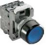 Кнопка MP1-21C прозрачная (корпус) с подсвет без фикс | COS1SFA611100R2108 | ABB