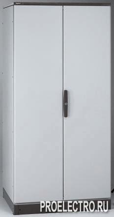 Шкаф Altis сборн металл 2 двери 1800х1200х600 со сплошной монтаж.платой | 47350