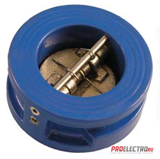 Межфланцевый двухдисковый обратный клапан – КО.