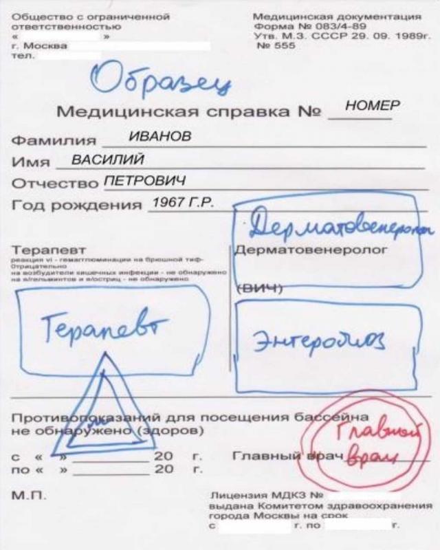 Купить Медицинскую Справку В Саратов