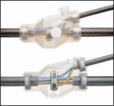 Ответвительные муфты с наполнителем Guroflex для кабелей с пластмас. изол. сеч. до 240 мм2