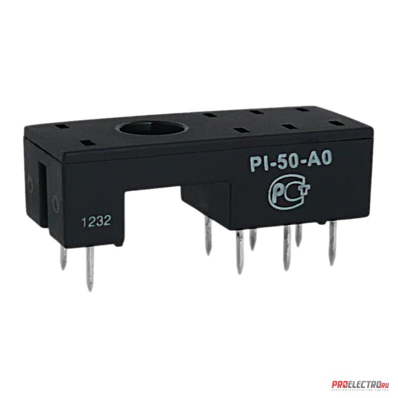 PI-50-A0 Колодка для реле AMI, AM, (PCB монтаж)