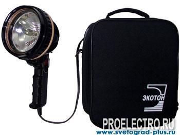 Прожектор ручной портативный осветительно-сигнальный ПР-12 (в комплекте з\у)