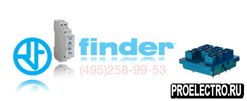 Реле Finder 92.13. SMA Розетка для реле 62