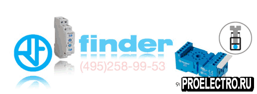 Реле Finder 90.03.0 SMA  Розетка для реле 60.12 60.13